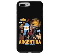 Idea de traje de bandera de Argentina para niños con temática de raíces argentinas Carcasa para iPhone 7 Plus/8 Plus