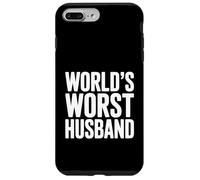 Idea Divertida del Humor del Peor Marido del Mundo para Hombres Carcasa para iPhone 7 Plus/8 Plus