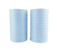 Idea Home AVR - Toallitas de Limpieza en Rollo (2 Rollos, 100 Unidades, 18 x 35 cm, Fieltro)