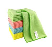 IDEA HOME Bayetas Microfibra 24 Piezas - Paños de Limpieza de Microfibra 30x30cm - Paños para el Polvo - Paños Multiusos, Colores Surtidos