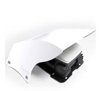 IDEA MOWER Garaje para robot cortacésped Shell, compatible con Husqvarna Automower, de aluminio compuesto, color blanco