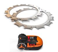 Idea Mower Ruedas dentadas Variospike compatible con Worx Landroid serie L & Vision