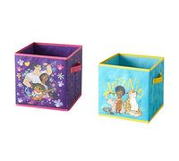 Idea Nuova Disney Encanto - Cubos de almacenamiento de 10 x 10 pulgadas (paquete de 2)
