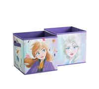 Idea Nuova Disney Frozen 2 cubos de almacenamiento plegables, juego de 2, 10 x 10 pulgadas
