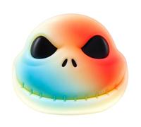Idea Nuova Nightmare Before Christmas Jack Skellington Squishy - Luz nocturna de silicona suave de 6 pulgadas, lámpara LED de estado de ánimo suave para decoración, dormitorios de niños