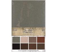 Idea-Ology Kraft-Stock Stack Cardstock Pad 6"X9" 24/Pkg-Neutral, 8 Colors/3 Each