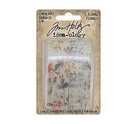 Idea-Ology Linen Tape 1"X3yd 2/Pkg-Floral
