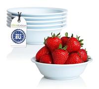 idea-station Gastro cuencos plastico 6 x 14 cm / 200 ml - blanco - cuencos sopa - bol salsa - copas postre