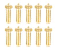IdeaFormer 10 Piezas Boquilla Kobra 2 Latón de 0,4 mm, Cabeza de Impresión del Extrusor Boquillas Hotend Nozzle para Anycubic Kobra 2, Kobra 2 Pro, Kobra 2 Neo, Kobra 2 Plus, Kobra 2 Max