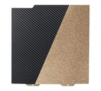 IdeaFormer Cama de Doble Cara de Carbon Fiber PET+PEI Texturizado para Bambulab A1 Mini, Flexible PET PEI Placa de Impresión para Bambu Lab A1 Mini 184x184mm