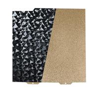 IdeaFormer Cama Diamond PEO+PEI Plataforma de Acero Placa de Impresora 3D para Bambulab A1 Mini, Doble Cara PEO PEI Texturizado Placa de Construcción Acero para Bambu Lab A1 Mini 184x184mm