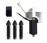 IdeaFormer Centauri Carbon Hotend Kit de 5 piezas para Elegoo, 0,4/0,6/0,8 mm, boquilla de acero endurecido, cepillo de boquilla de silicona, extrusora Hotend para impresora 3D Elegoo Cenaturi de