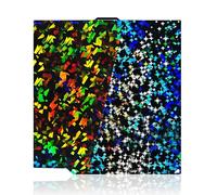 IdeaFormer Centauri - Placa de construcción de PEF holográfica de carbono de 260 x 271 mm, plataforma de placa de acero flexible PEF de doble cara para impresora 3D Elegoo Centauri Carbon