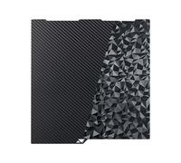 IdeaFormer PEO PET Build Plate 256 x 268 mm, Kobra 3 PEO+PET Placa de presión de acero para muelles Placa de impresora 3D Plataforma para Anycubic Kobra 3, Kobra 3 V2, Kobra 3 Combo