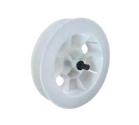 IdeaGenesis - Disco Persiana con Espiga para Cintas de 22mm | Polea de Persianas para ejes de 60mm | Disco con Espiga Metálica | Recambios y repuestos (Cinta 22mm con espiga, 160X60)