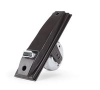 IdeaGenesis - Recogedor persiana para Empotrar en obra | Enrollador persiana con muelle tensor duradero | Sistema Universal (Marrón sin cinta, Grande)