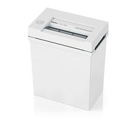 IDEAL 2245 - Destructora de papel, nivel de seguridad P-2, corte en tiras de 4 mm, capacidad de 11 hojas, cubo de basura de 20 L, también destruye grapas y tarjetas de crédito
