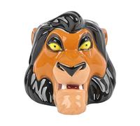 Ideal casa Taza Disney 3D Scar El Rey Leon, Cerámica, 375ml