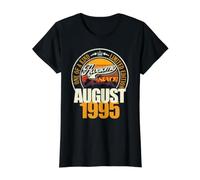 Ideal Desde Agosto de 1995, 31 cumpleaños con Texto en alemán 31 Jahre Camiseta gráfica económica, Mujer, Negro, L