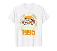 Ideal Desde diciembre de 1995, 31 cumpleaños con Texto en alemán 31 Jahre Camiseta gráfica económica, Hombre, Blanco, L