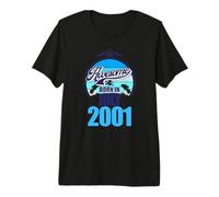 Ideal Desde Julio de 2001 25 cumpleaños con Texto en alemán 25 Jahre Camiseta Premium