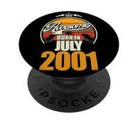 Ideal Desde Julio de 2001 25 cumpleaños con Texto en alemán 25 Jahre PopSockets PopGrip Adhesivo