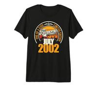 Ideal Desde Julio de 2002 24 cumpleaños con Texto en alemán 24 Jahre alt Camiseta Premium