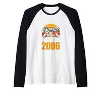 Ideal Desde Julio de 2006, 20 cumpleaños con Texto en alemán 20 Jahre Camiseta Manga Raglan