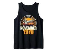Ideal Desde noviembre de 1970, 56 cumpleaños, 56 años Camiseta sin Mangas
