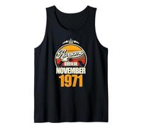 Ideal Desde noviembre de 1971, 55 cumpleaños, 55 años Camiseta sin Mangas