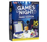 Ideal , Games Night - Family Edition: Create The Ultimate Game Night with 15 Games Included!, Family Games, For 2-8 Players, Ages 7+