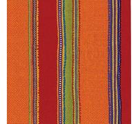 Ideal Home Range 20 Count Boston International 3-Ply Paper Cocktail Napkins, Red Habanera