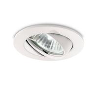 IDEAL LUX Foco empotrado Swing redondo GU10 giratorio blanco