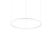 Ideal Lux Lámpara colgante LED Oracle Slim blanca 3.000 K Ø 150 cm