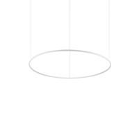 Ideal Lux Lámpara colgante LED Oracle Slim blanca 4.000 K Ø 150 cm