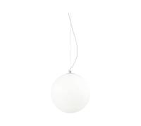 Ideal Lux Lámpara colgante Mapa SP1 D30 Ø30 cm vidrio blanca
