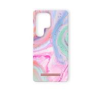 IDEAL OF SWEDEN Funda impresa para Samsung Galaxy S24 Ultra, diseño de mármol pastel, carcasa fina y ligera, resistente a los golpes y elegante y duradera para una protección óptima en el día a día