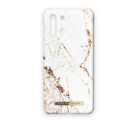 IDEAL OF SWEDEN Funda para Galaxy S21 Plus Motivo Mármol de Carrara, Dorado