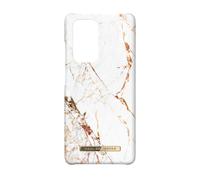 IDEAL OF SWEDEN Funda para Galaxy S21 Ultra con motivo Mármol de Carrara, Dorado