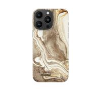 IDEAL OF SWEDEN, Funda protectora para iPhone 14 Pro Max Golden Sand Marble