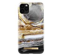 IDEAL OF SWEDEN Funda Tendencia para iPhone 11 Pro Rígida Motivo Mármol, Dorado