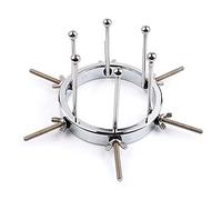 Ideal para juguetes sexuales gay y unisex, juego de juguetes para adultos con tapón anal con correa de metal en forma de M y dilatador vaginal del punto G, 4 varillas de soporte(6Stützstange)