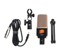 Ideal para llamadas de voz de pie y transmisiones en vivo para una estabilidad sólida con micrófono de PC de 3,5 mm fácil de usar