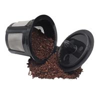 【Ideal Present Choice】: Make perfect for coffeeenthusiasts, the Reusable coffeePods fit their coffeemakers properly and make intense and flavorful coffee.