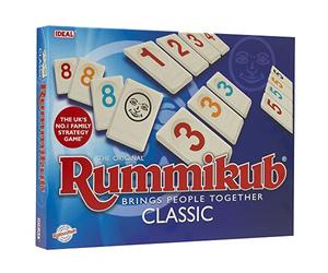 IDEAL , Rummikub Classic game: Brings people together , Family Strategy Games , For 2-4 Players , Ages 7+