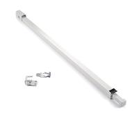 Ideal Security Inc. SK110W. Barra de seguridad blanca para puertas del patio, SK110W