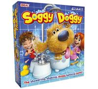 Ideal , Soggy Doggy: The Showering, Shaking, Doggy Bathing Game, Kids Games, For 2-4 Players, Ages 4+