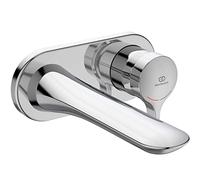 Ideal Standard A5591AA Grifo Monomando de Pared para Lavabo, Cromado