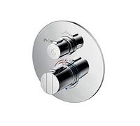 Ideal Standard A5879AA Concept Easybox - Mezclador de ducha integrado con desviador, placa frontal redonda, cromado