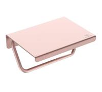 Ideal Standard BD592RO ALU+ Portarrollos de Papel higiénico con Estante, portarrollos de Papel higiénico para baño, Color Rosa